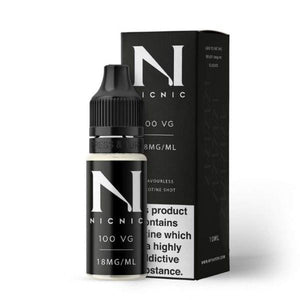 NicNic 100VG Nicotine Shot.